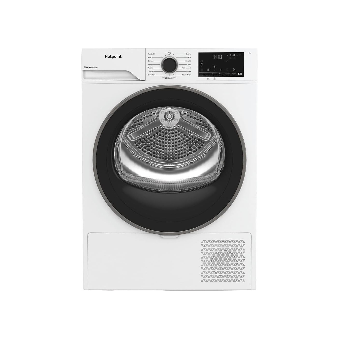 ASCIUGATRICE HOTPOINT HPT 83D BS IT 8KG CLASSE D BIANCO