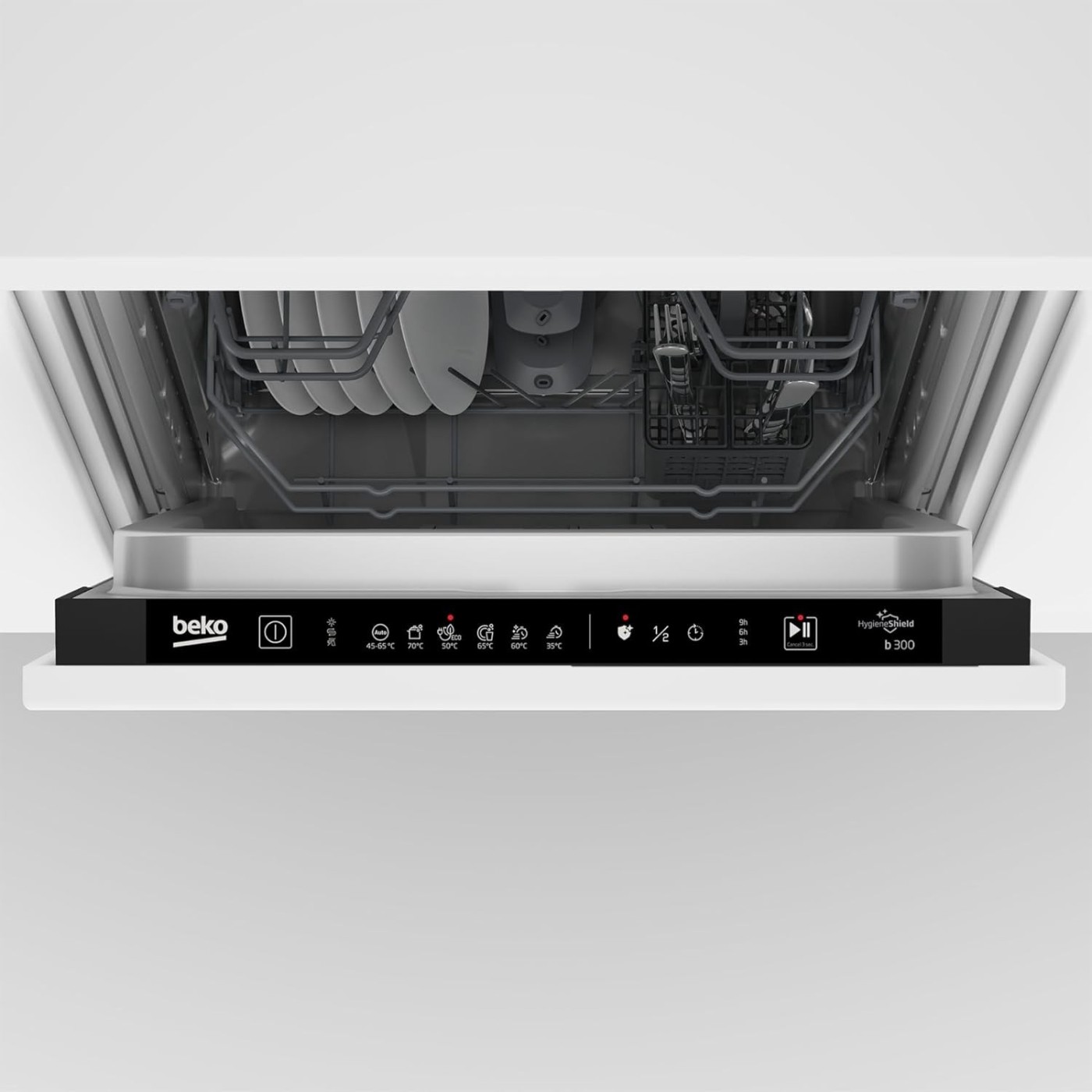 LAVASTOVIGLIE DA INCASSO BEKO BDIS16030 SLIM 45CM CLASSE D