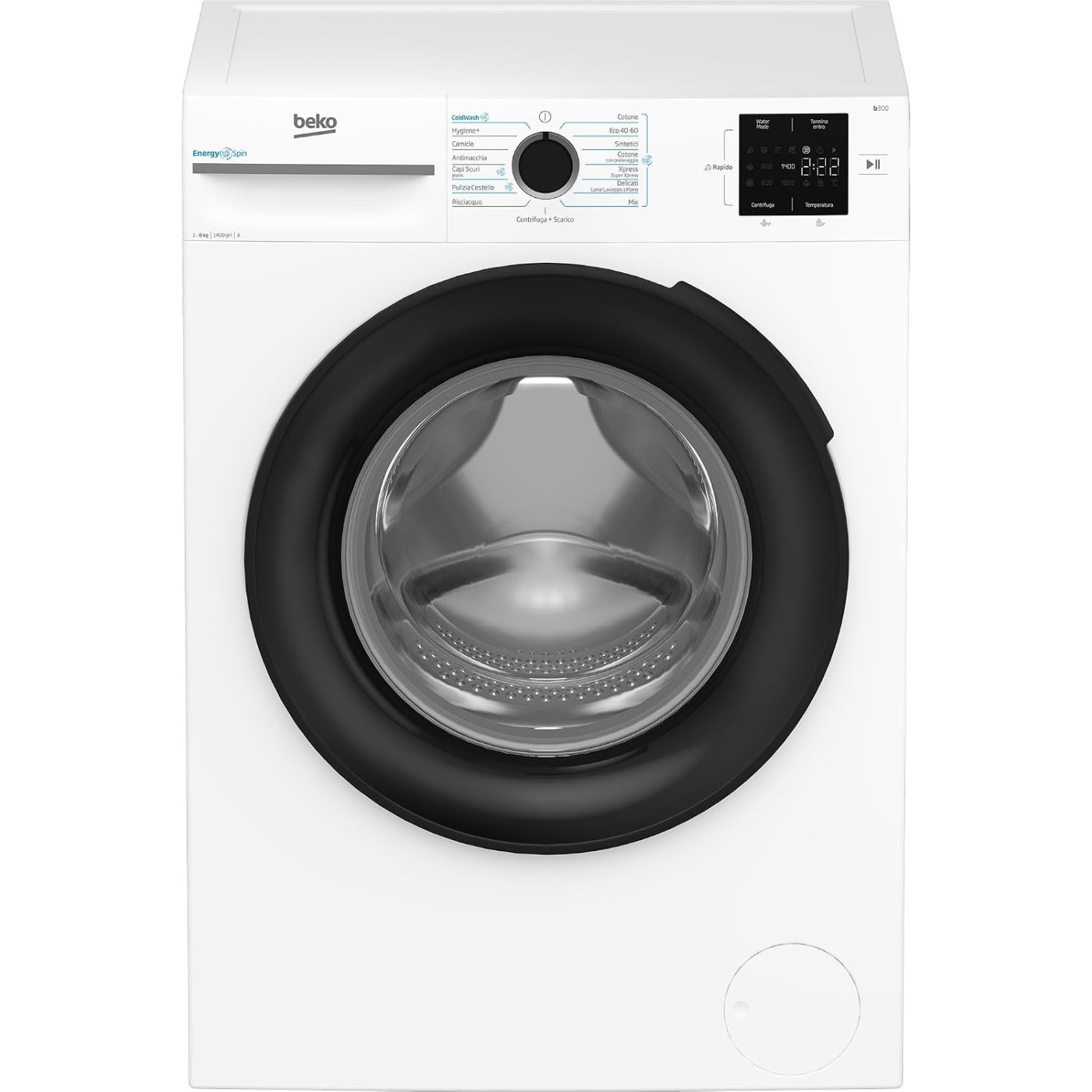 LAVATRICE BEKO 8KG STD MWBM8147EB CLASSE A BIANCO