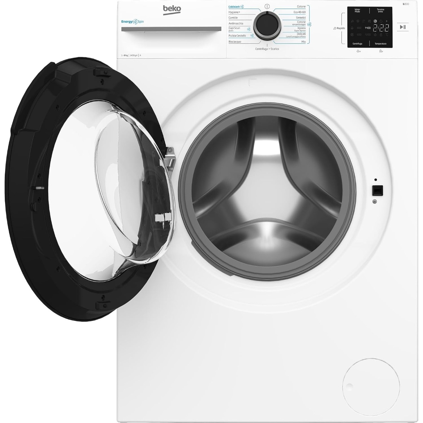 LAVATRICE BEKO 8KG STD MWBM8147EB CLASSE A BIANCO