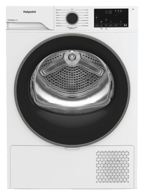 ASCIUGATRICE HOTPOINT HPT 83D BS IT 8KG CLASSE D BIANCO